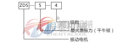 ZDS振動電機(jī)型號說明